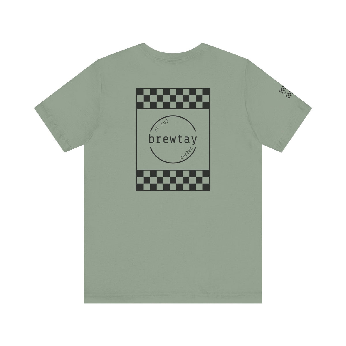 Brewtay Checkered T-Shirt Printify