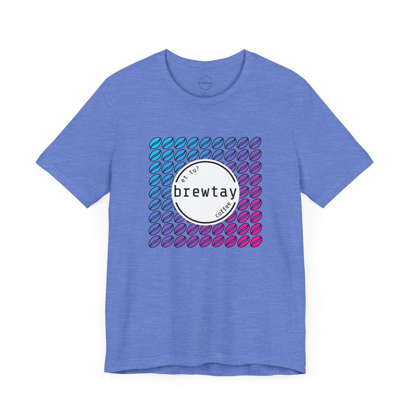 Neon Coffee Bean Gradient T-Shirt Printify