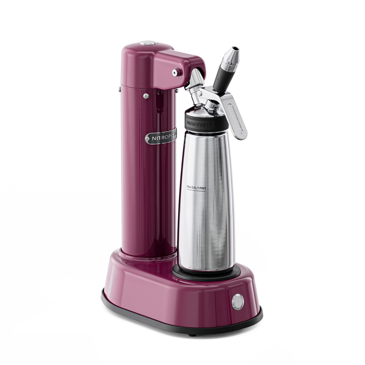 NitroPress DS Countertop Nitro Dispenser - Continuous Draft Nitro Coffee System (No Gas Cartridges)
