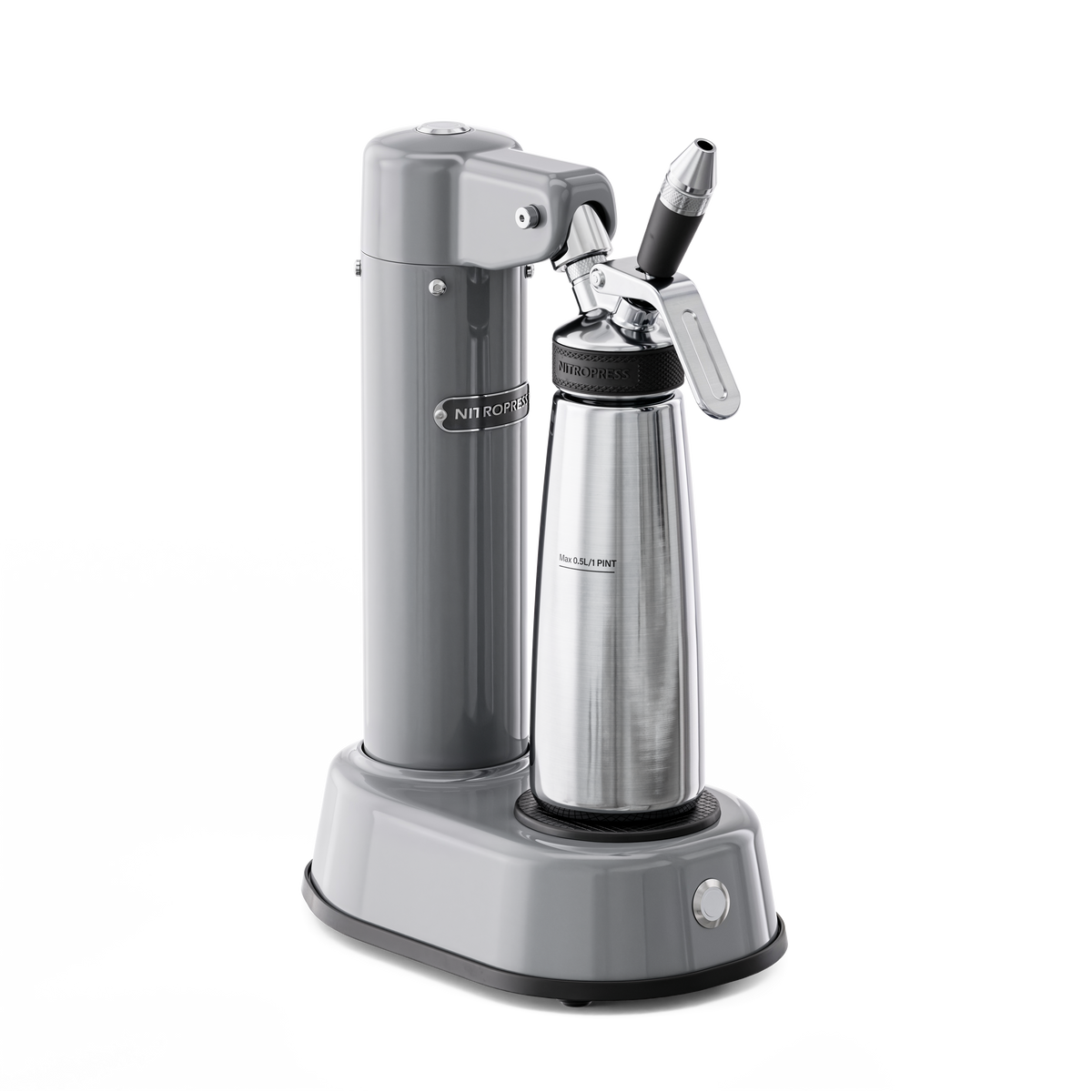 NitroPress DS Countertop Nitro Dispenser - Continuous Draft Nitro Coffee System (No Gas Cartridges)