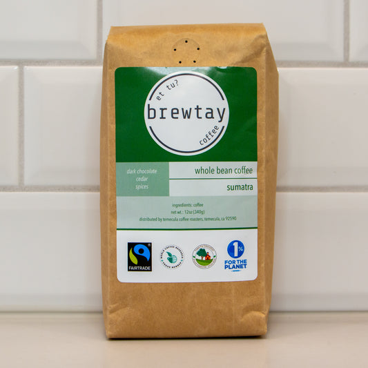 Fairtrade® Sumatra Coffee - Brewtay Coffee