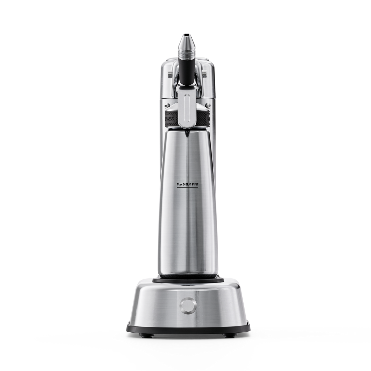 NitroPress Pro Handheld Nitro Dispenser - Smart-Pressure Nitro Cold Brew Infuser (0.5L)