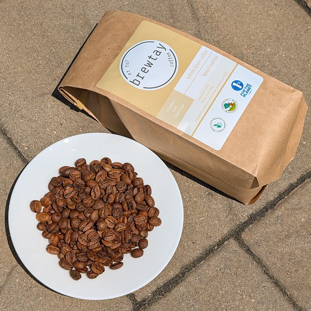 Brazil Santos Single Origin Coffee Brewtay Coffee