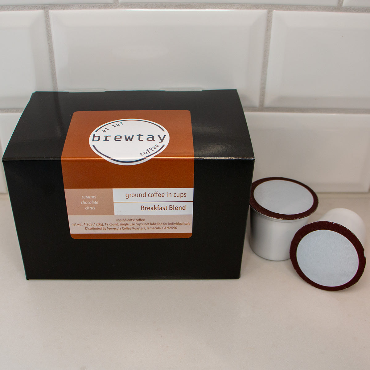 Breakfast Blend Coffee K-Cups Brewtay Coffee