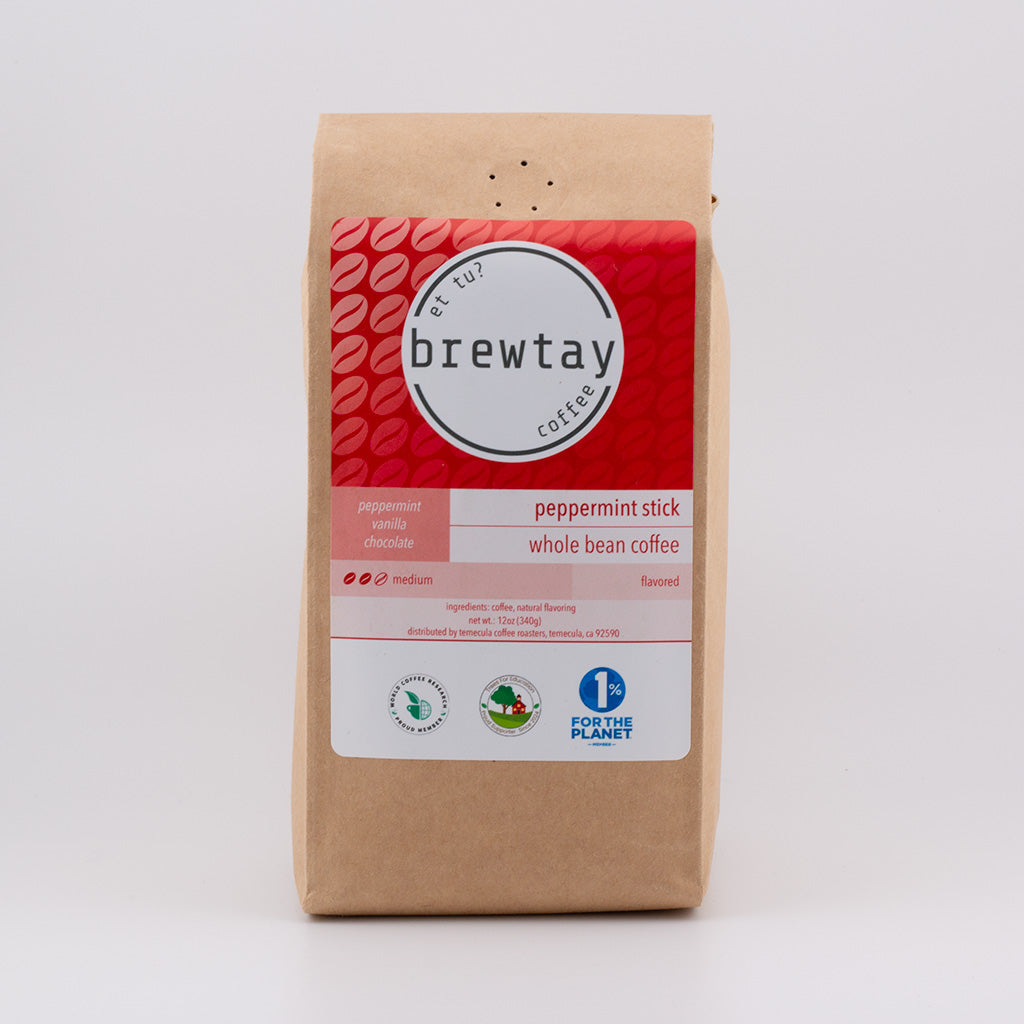 Peppermint Stick Flavored Coffee (Limited Release) Brewtay Coffee