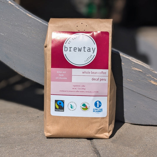 Fairtrade® Peru Decaf Coffee Brewtay Coffee