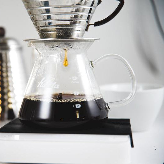 Kalita Wave 155 Stainless Steel Pour-Over Coffee Dripper - Flat-Bottom 3-Hole Brewer (1-2 Cups)
