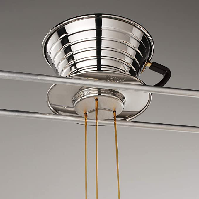 Kalita Wave 185 Stainless Steel Pour-Over Coffee Dripper - Flat-Bottom 3-Hole Brewer (2-4 Cups)
