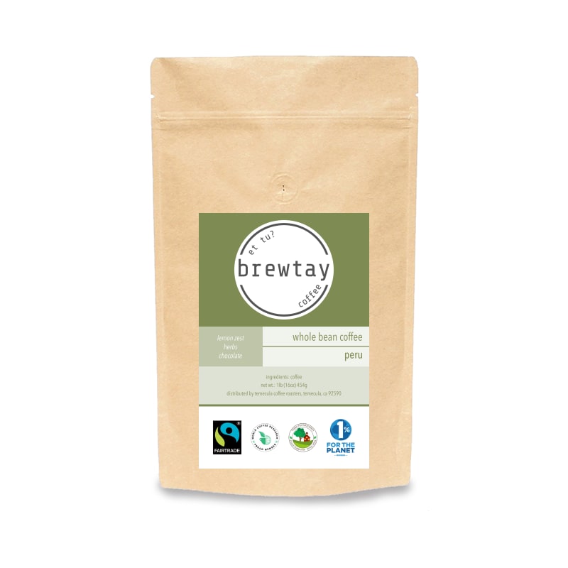 Fairtrade® Peru Coffee - Brewtay Coffee
