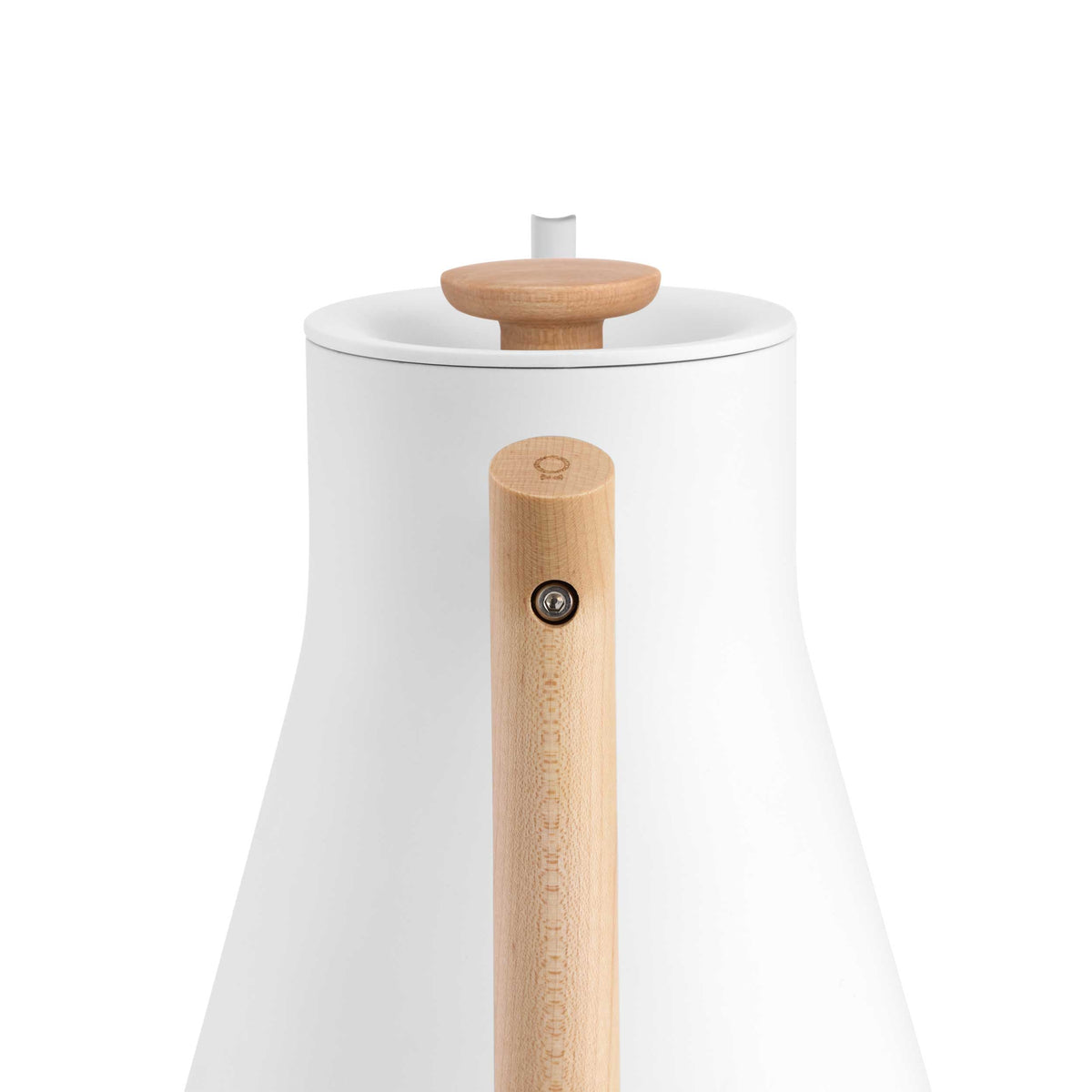 Fellow Stagg EKG Pro Electric Kettle - Matte White w/ Maple Espresso Parts