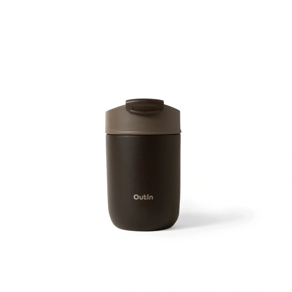 OutIn Insulated Stainless Steel Travel Coffee Tumbler - Double-Walled Vacuum Mug (14 oz)