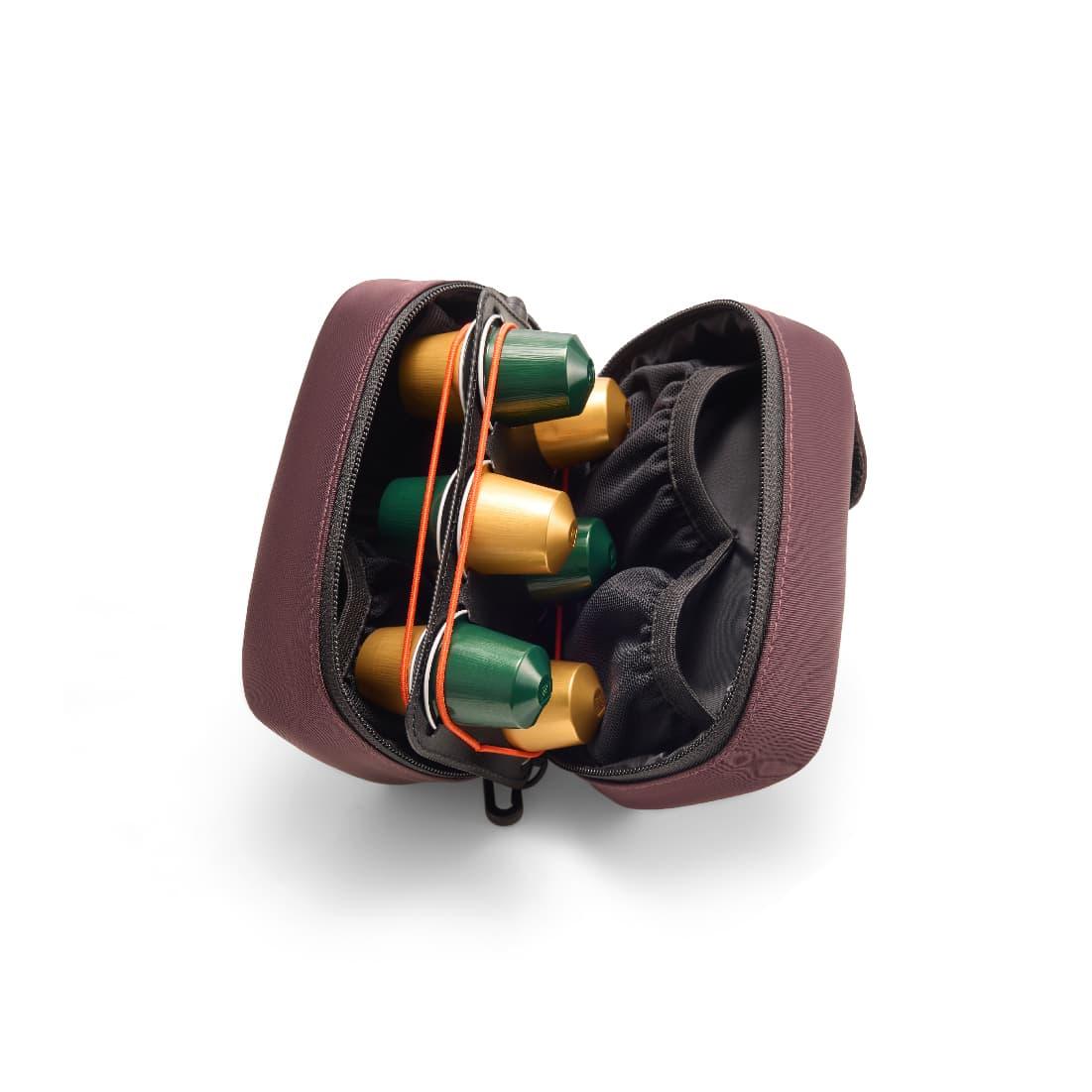 OutIn Drawstring Travel Gear Pouch - Water-Resistant Storage Bag for Espresso Accessories