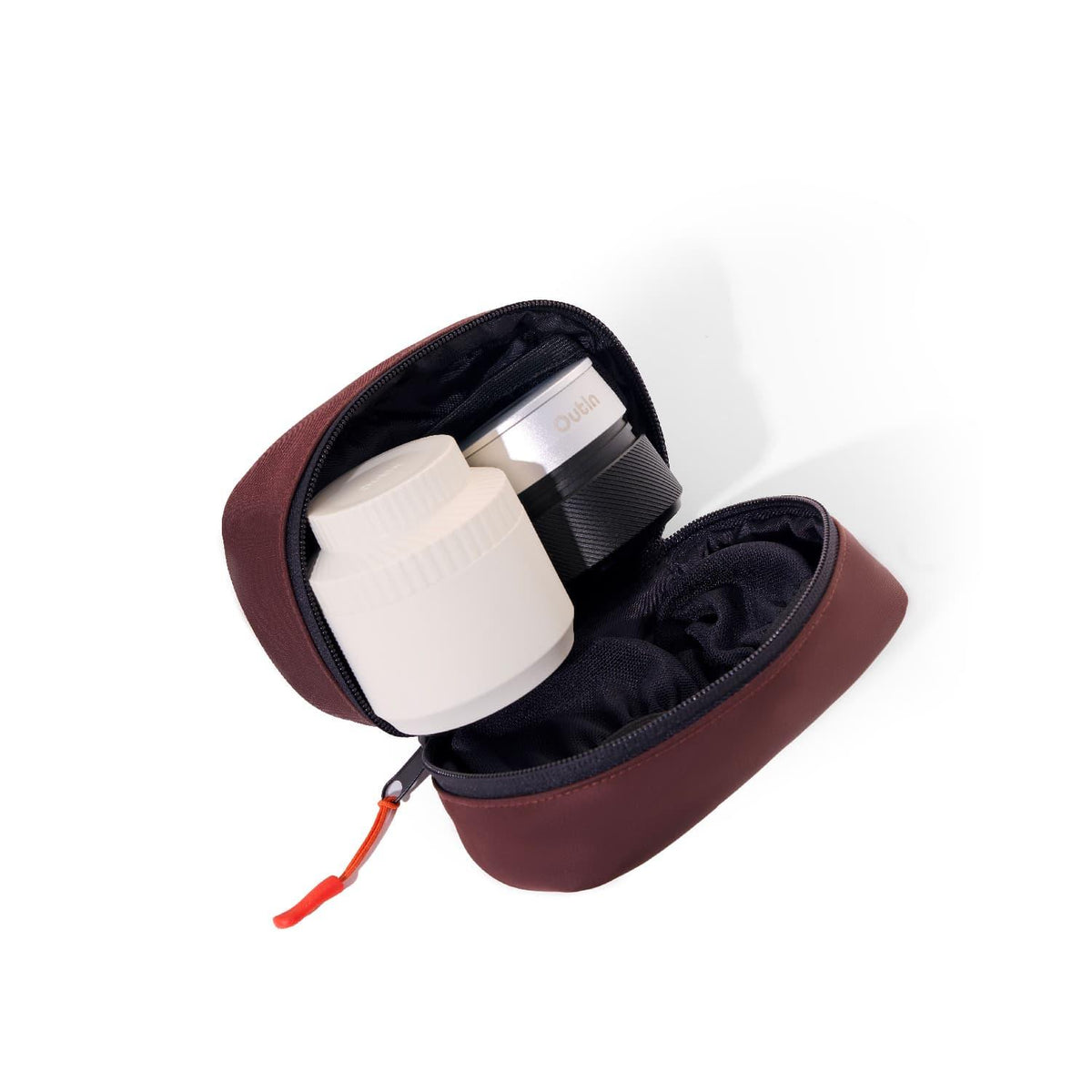 OutIn Drawstring Travel Gear Pouch - Water-Resistant Storage Bag for Espresso Accessories