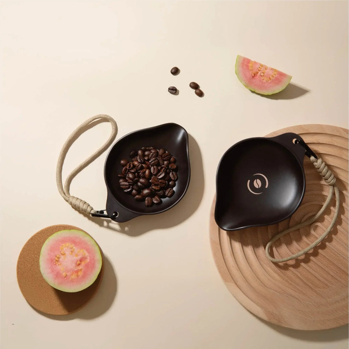 OutIn Rebrew Eco Ceramic Coffee Bean Dosing Tray - Single-Dose Weighing Dish