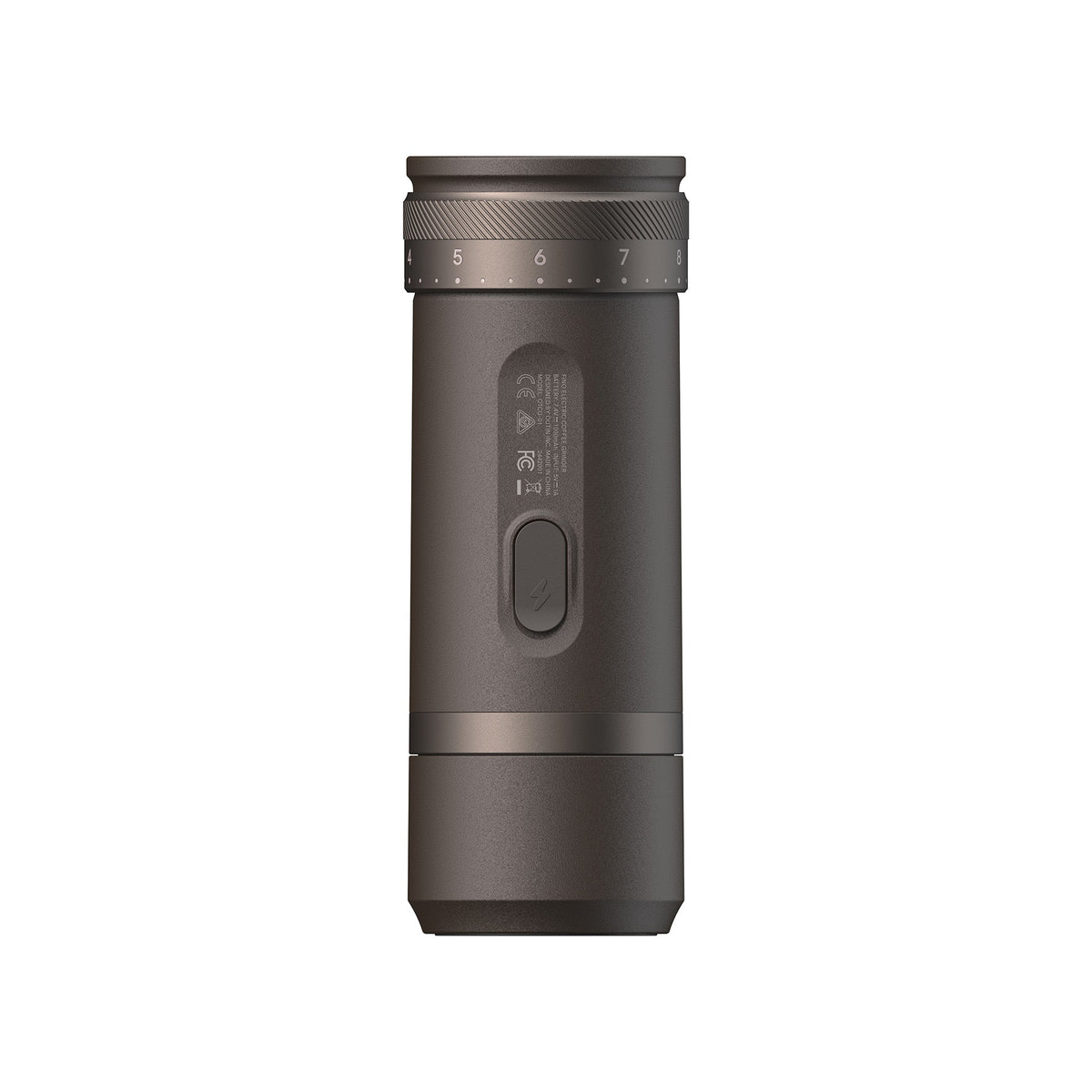 OutIn Fino Portable Electric Coffee Grinder - Stainless Steel Conical Burrs, USB-C Rechargeable