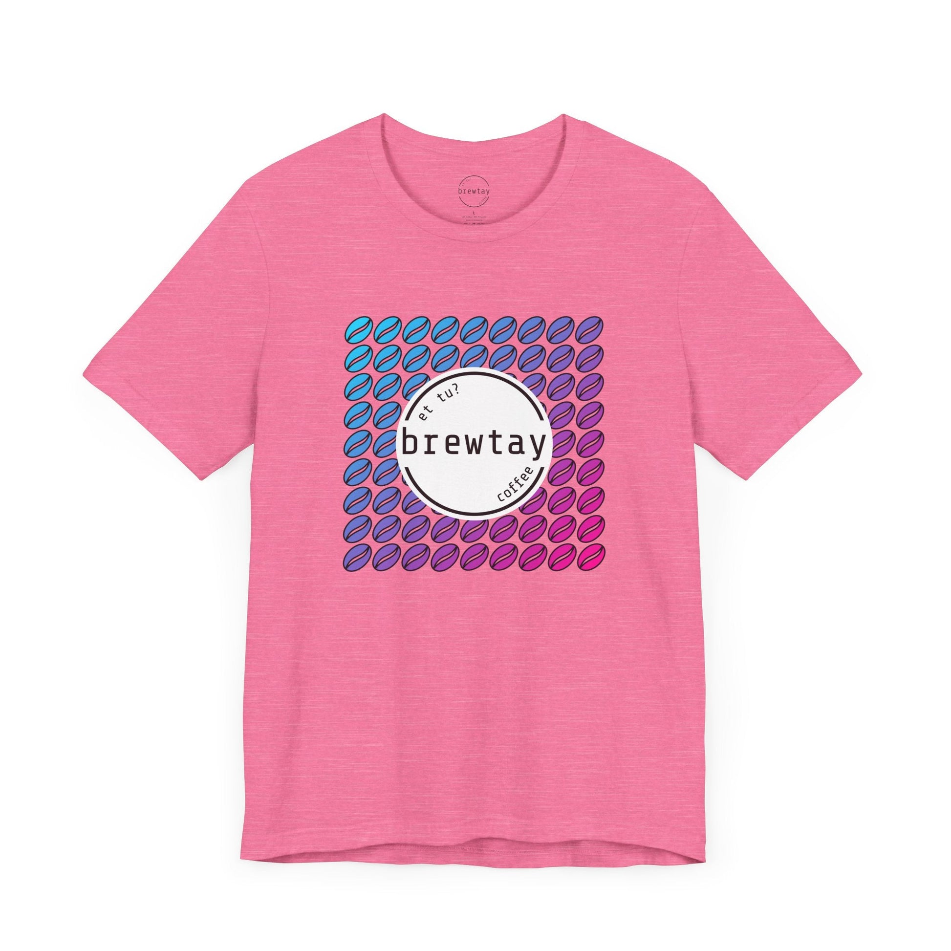 Neon Coffee Bean Gradient T-Shirt Printify
