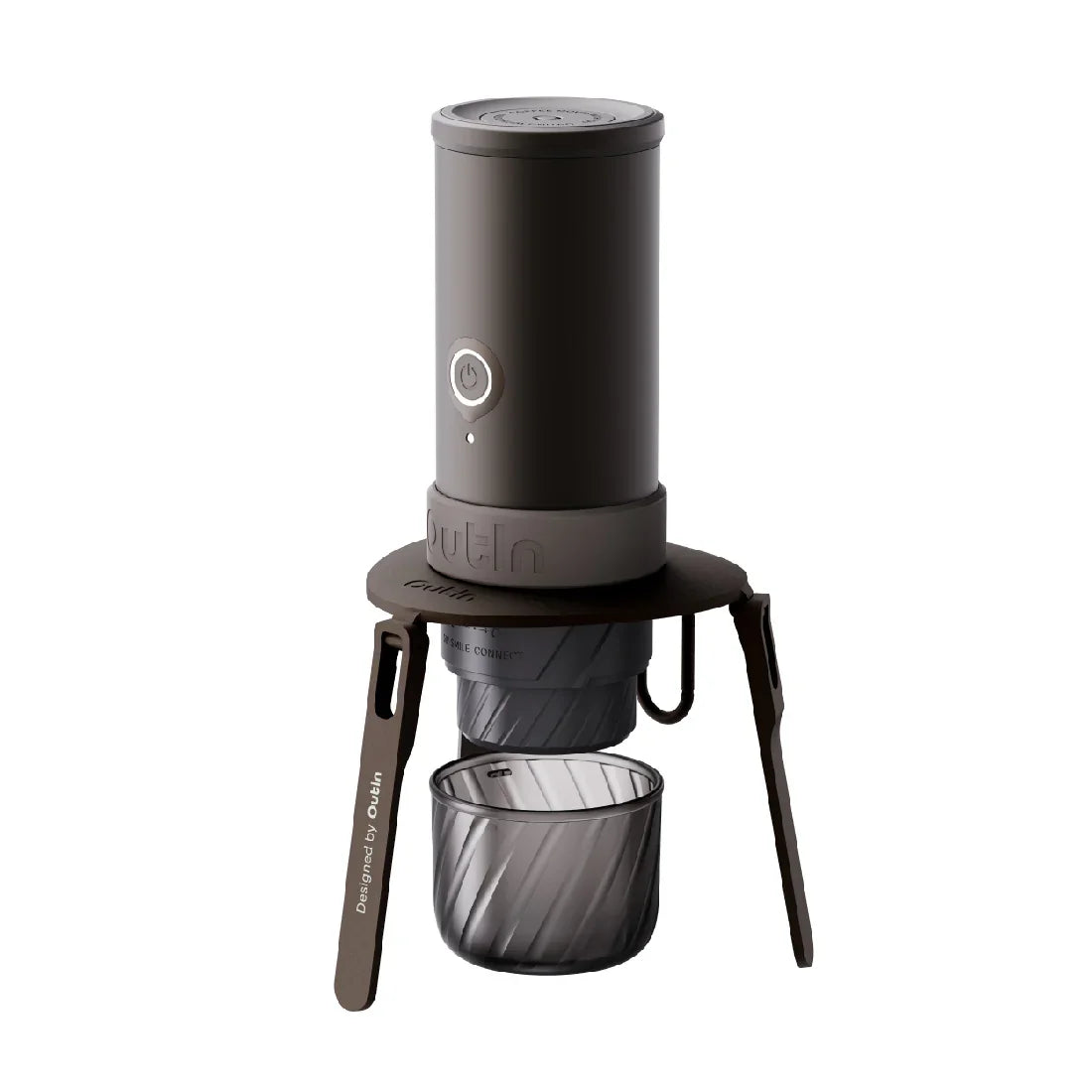 OutIn Foldable Stainless Steel Coffee Stand - Compact Dripper & Espresso Elevation Stand