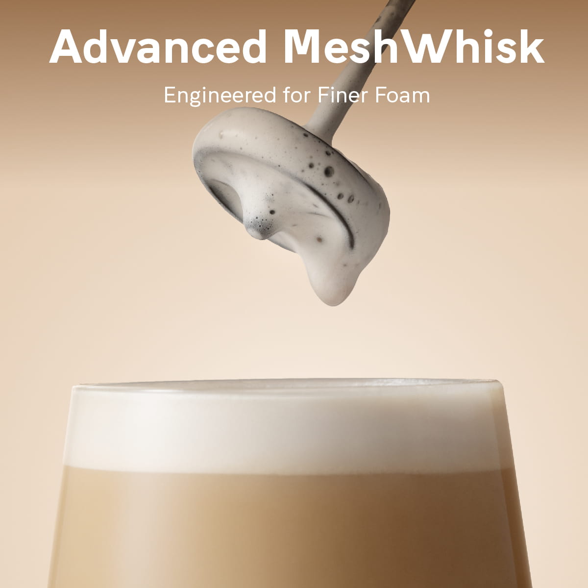 OutIn LattoGo Portable Handheld Milk Frother - Dual-Speed Whisk, USB-C Rechargeable