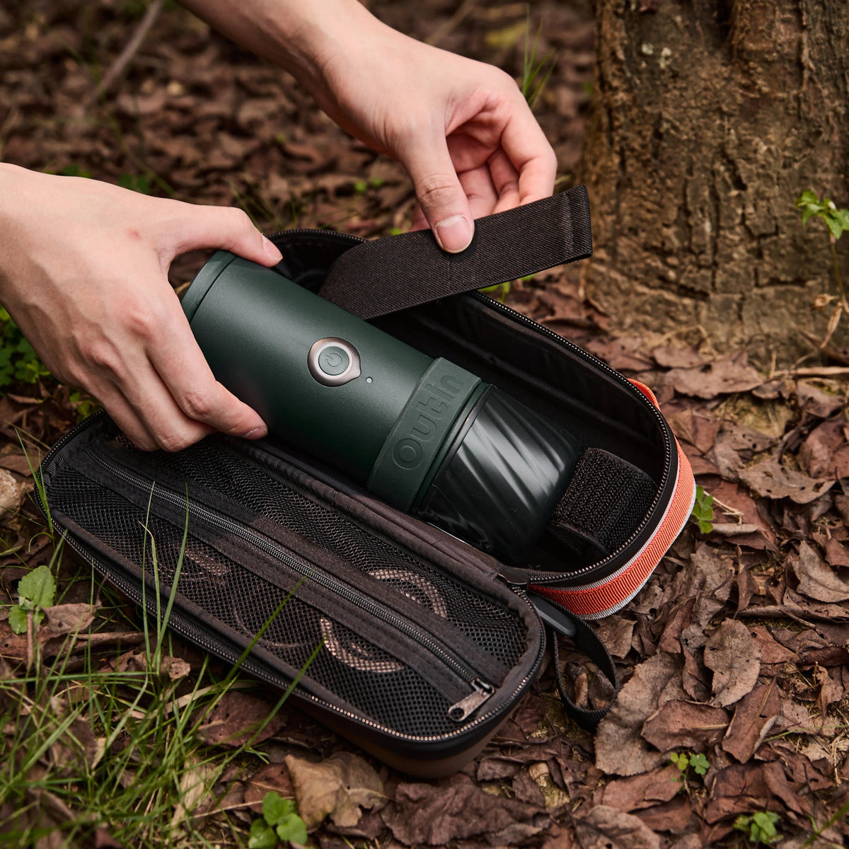 OutIn EVA Hard-Shell Protective Travel Case - For Nano & Mino Portable Espresso Machines