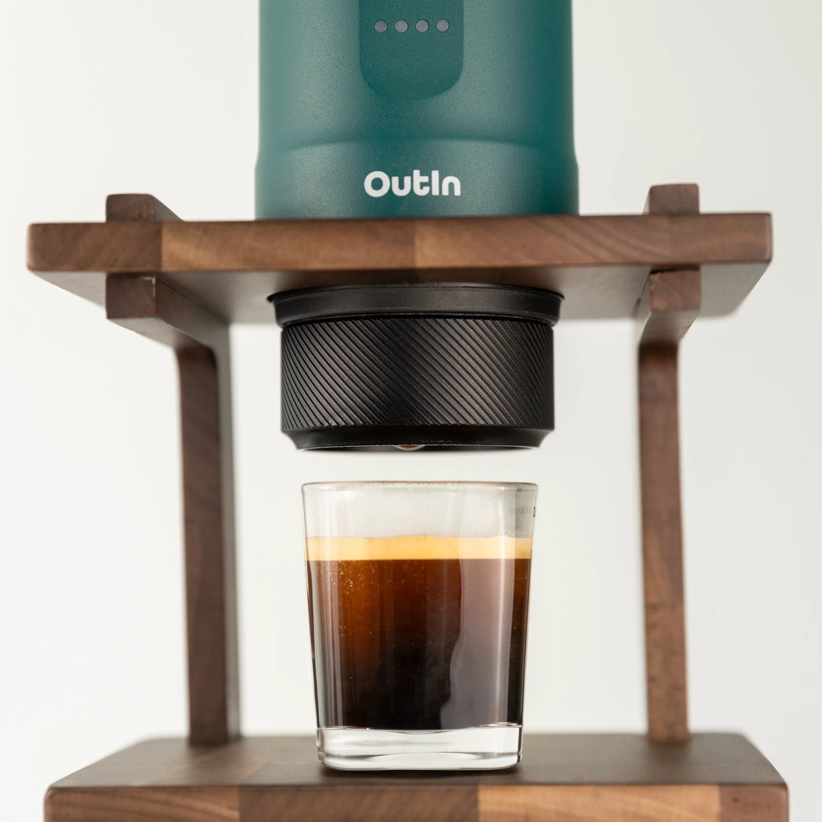 OutIn Nano Double Espresso Filter Basket Plus - 16-18g Capacity Ground Coffee Kit