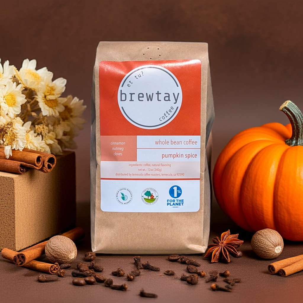 Pumpkin Spice Flavored Coffee Brewtay Coffee