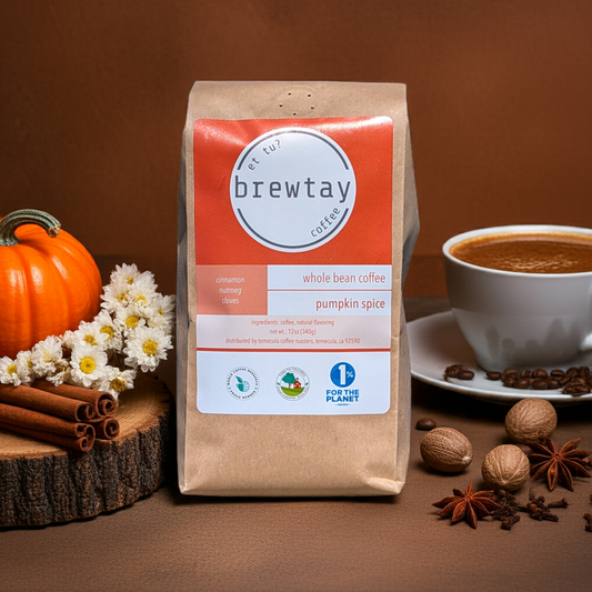 Pumpkin Spice Flavored Coffee Brewtay Coffee