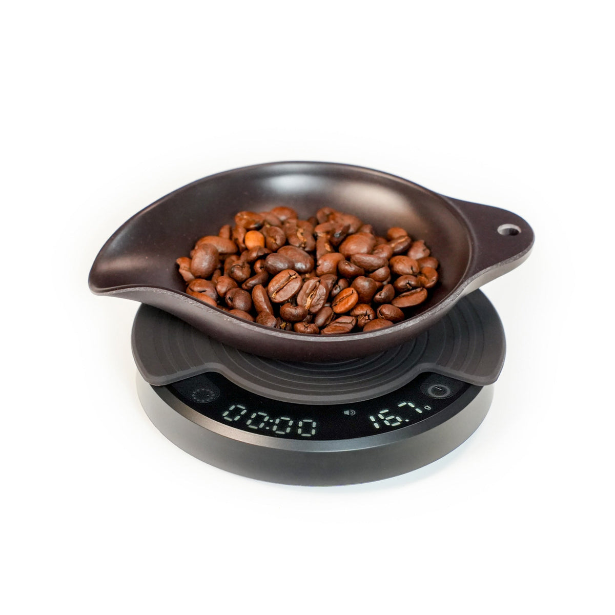OutIn Claro Precision Coffee Scale with Timer - 0.1g Rechargeable Compact Espresso Scale