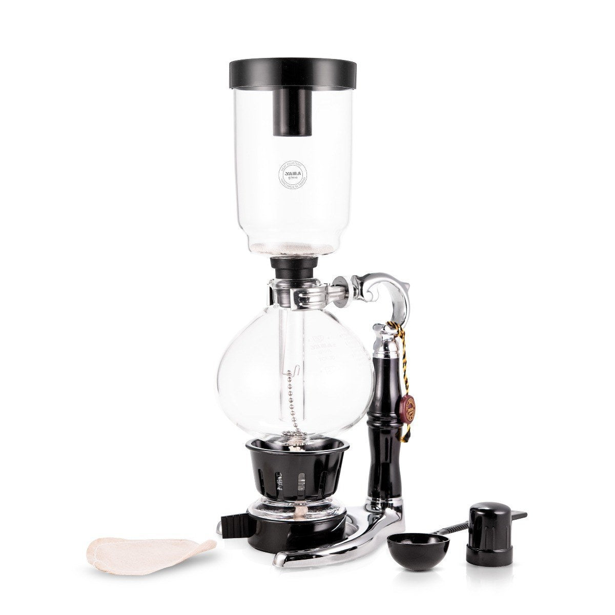Yama Glass 5 Cup Tabletop Siphon Coffee Maker (Alcohol Burner) Espresso Parts
