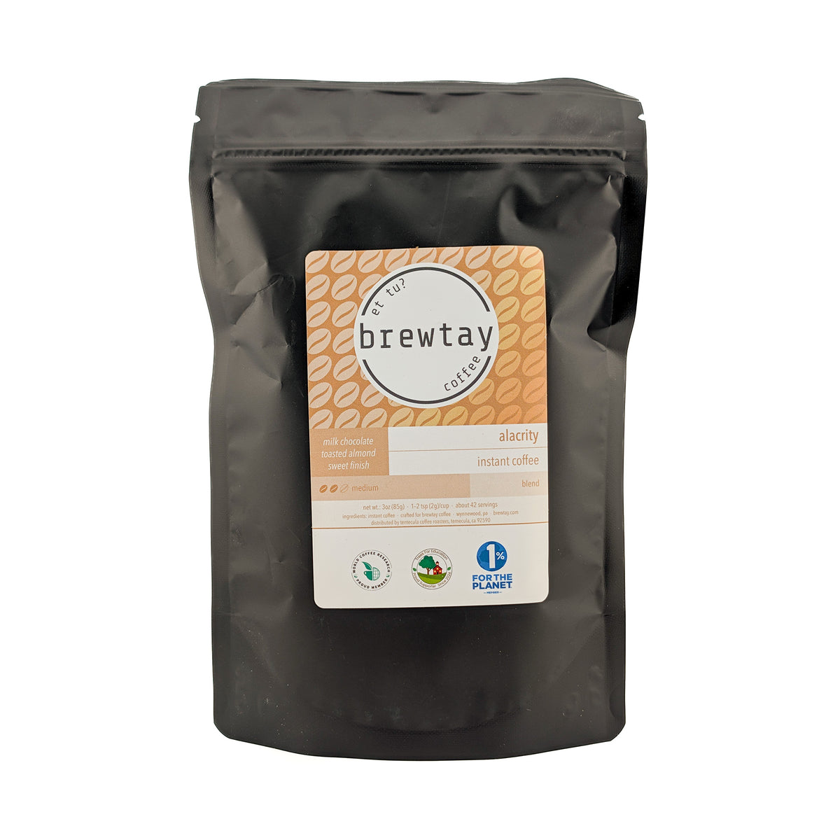 Bag: Alacrity Specialty Instant Coffee (Fall Fest)