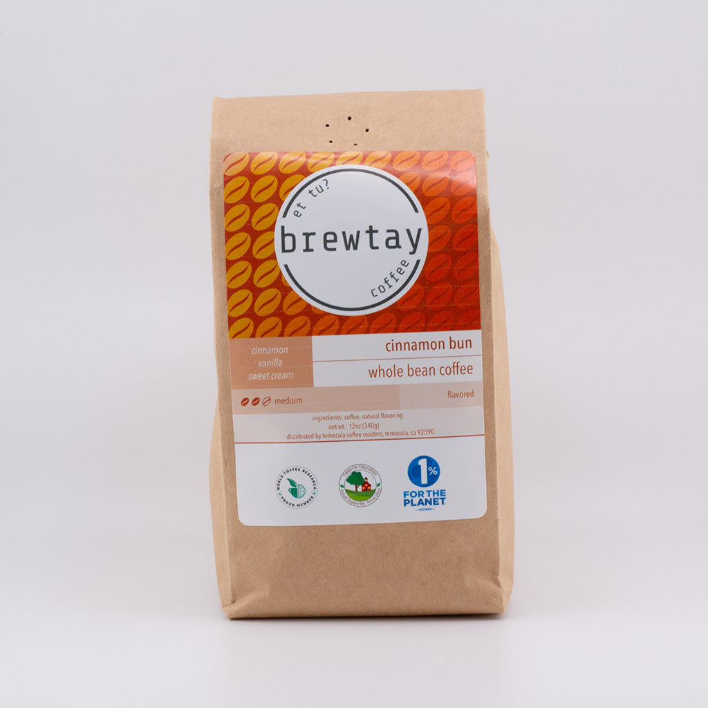 Cinnamon Bun Flavored Coffee Brewtay Coffee