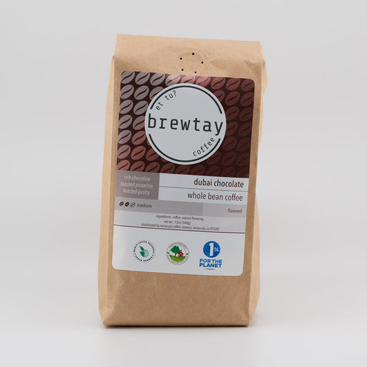 Dubai Chocolate Flavored Coffee Brewtay Coffee