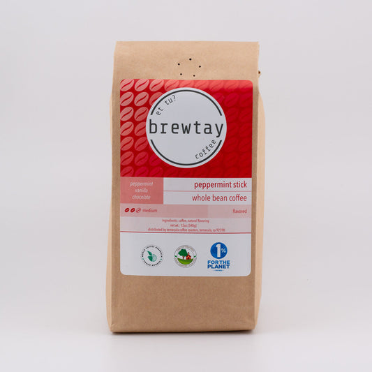 Peppermint Stick Flavored Coffee (Limited Release) Brewtay Coffee