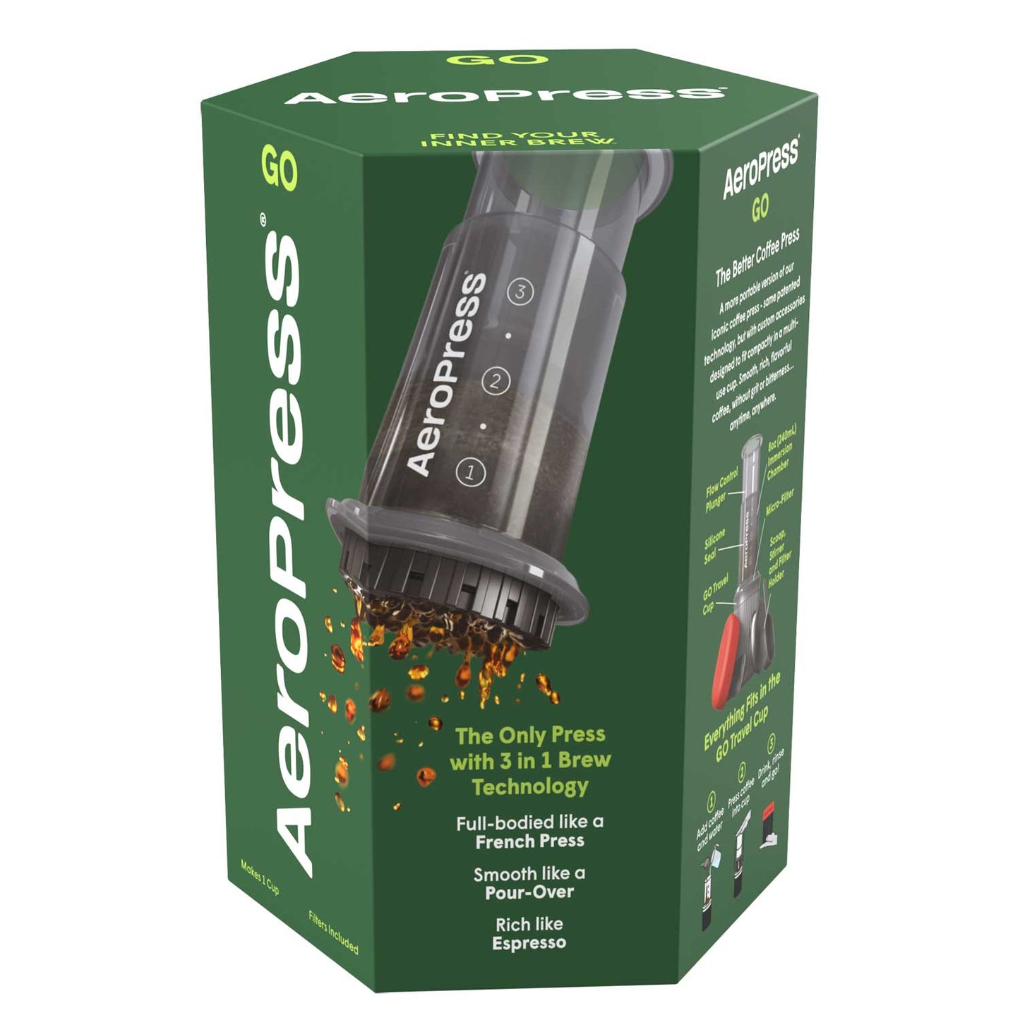 AeroPress Go Coffee Maker Espresso Parts