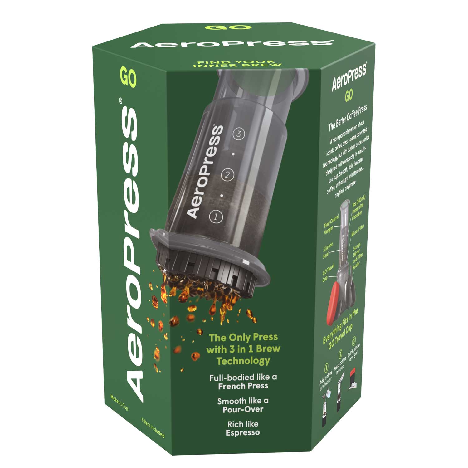 AeroPress Go Coffee Maker Espresso Parts