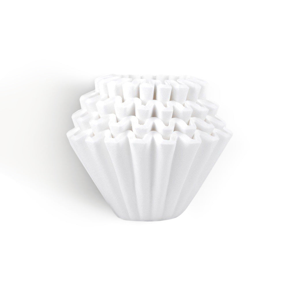 Kalita Wave 185 Pro Pour-Over Coffee Kit - Stainless Steel Dripper, 500ml Server & Filters