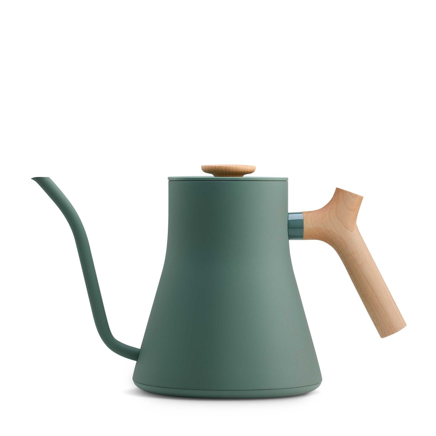 Fellow Stagg EKG Pro Electric Kettle - Smoke Green w/ Maple Espresso Parts