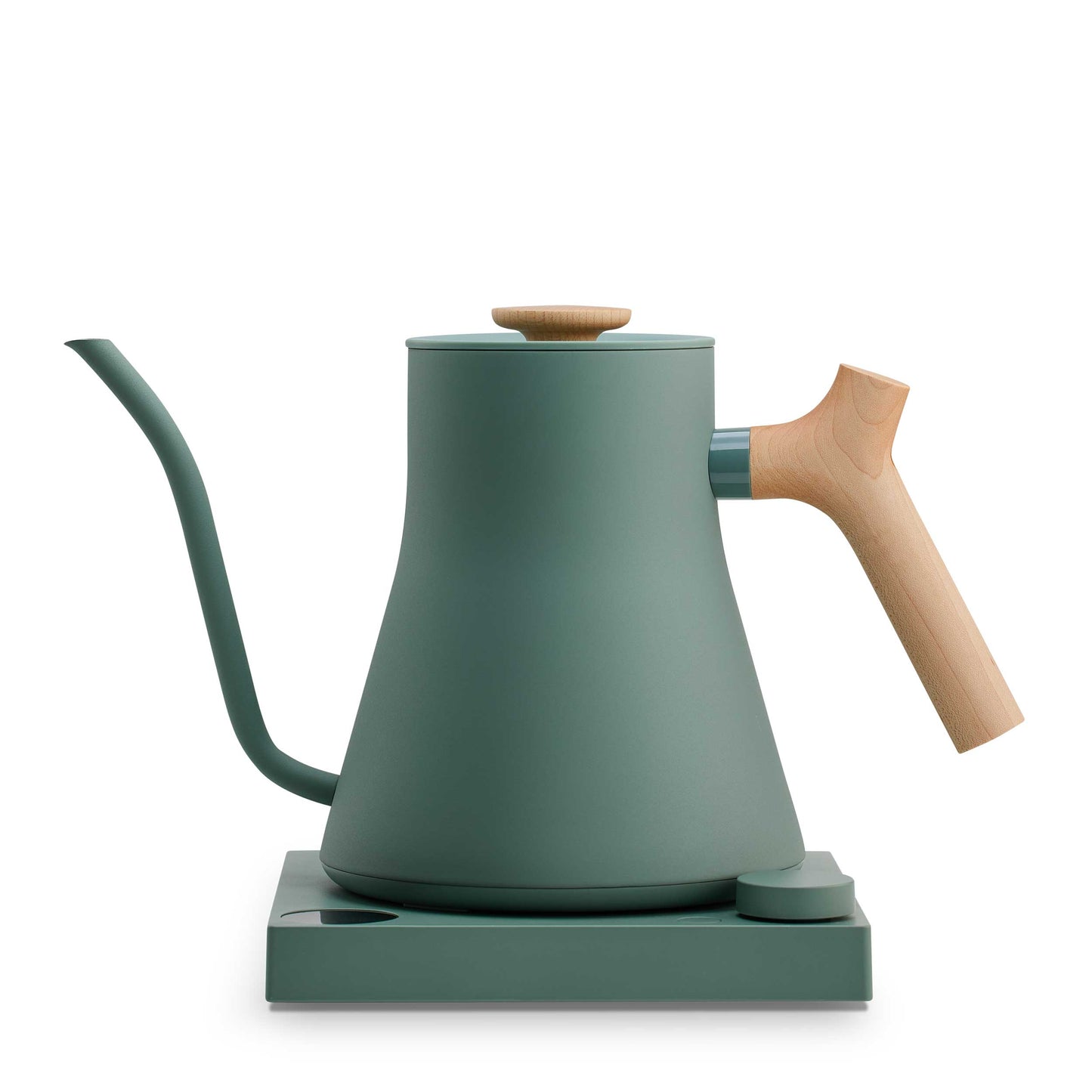 Fellow Stagg EKG Pro Electric Kettle - Smoke Green w/ Maple Espresso Parts