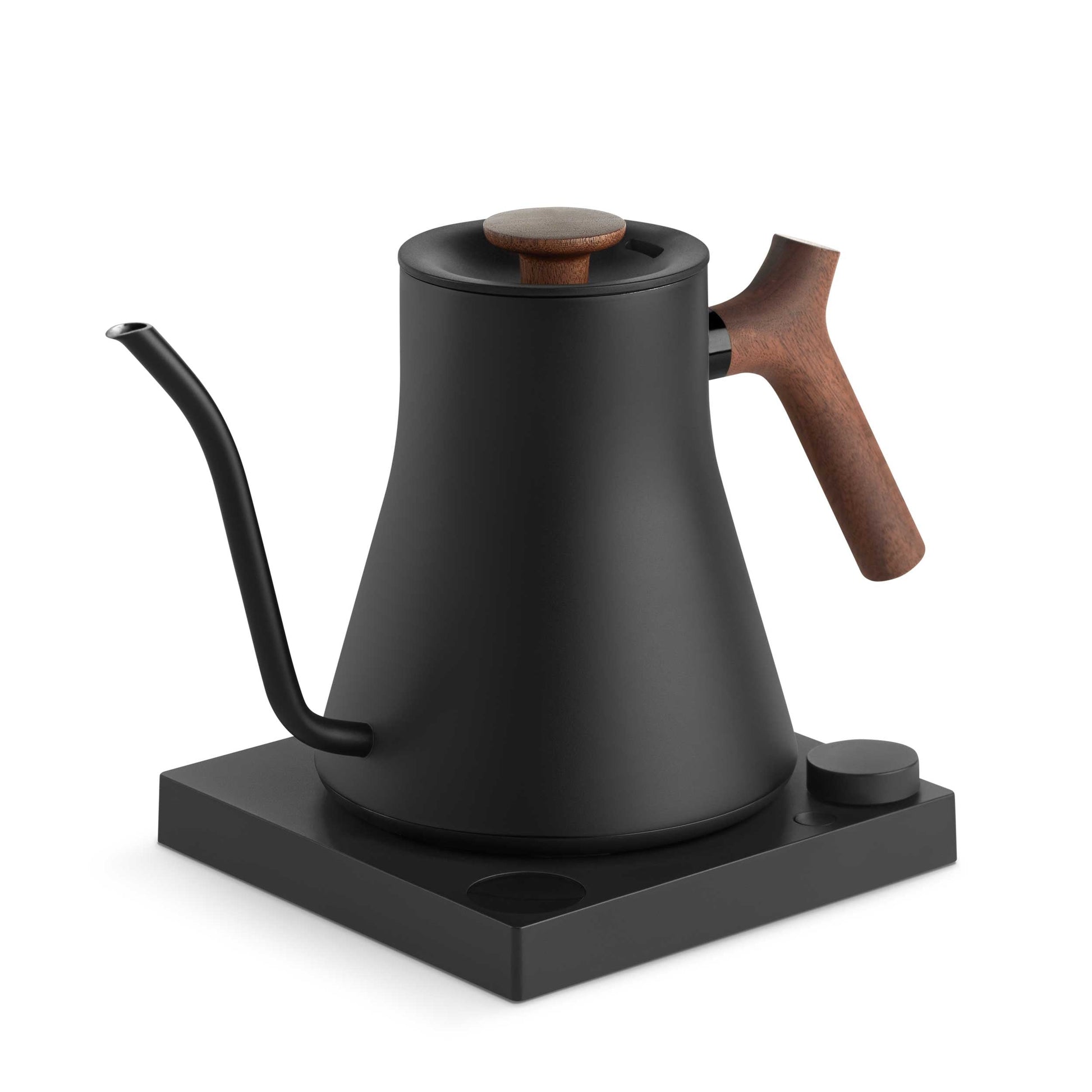Fellow Stagg EKG Pro Electric Kettle - Matte Black w/ Walnut Espresso Parts