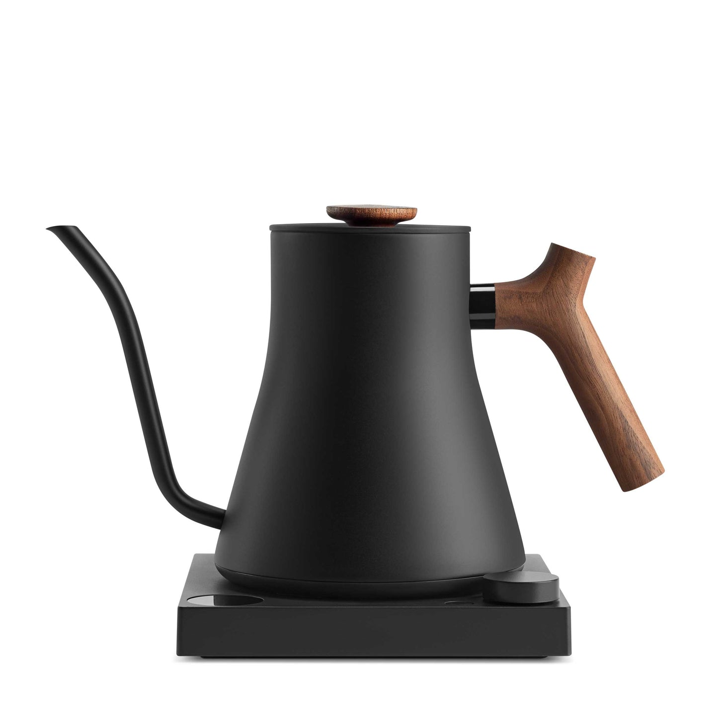 Fellow Stagg EKG Pro Electric Kettle - Matte Black w/ Walnut Espresso Parts