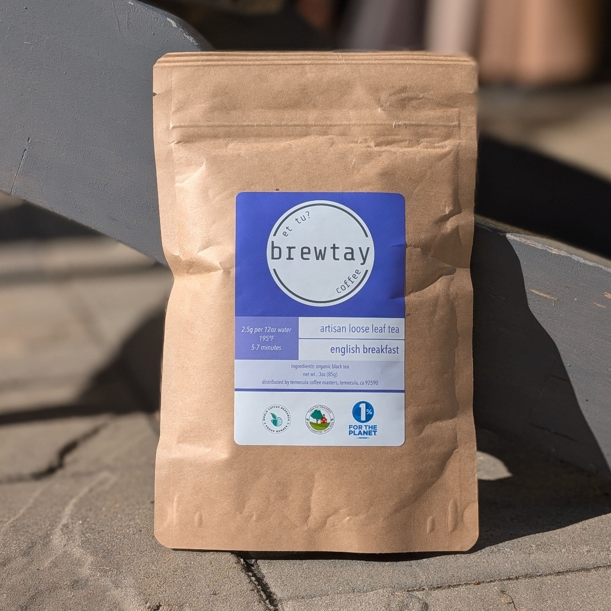 English Breakfast Loose Leaf Tea Brewtay Coffee