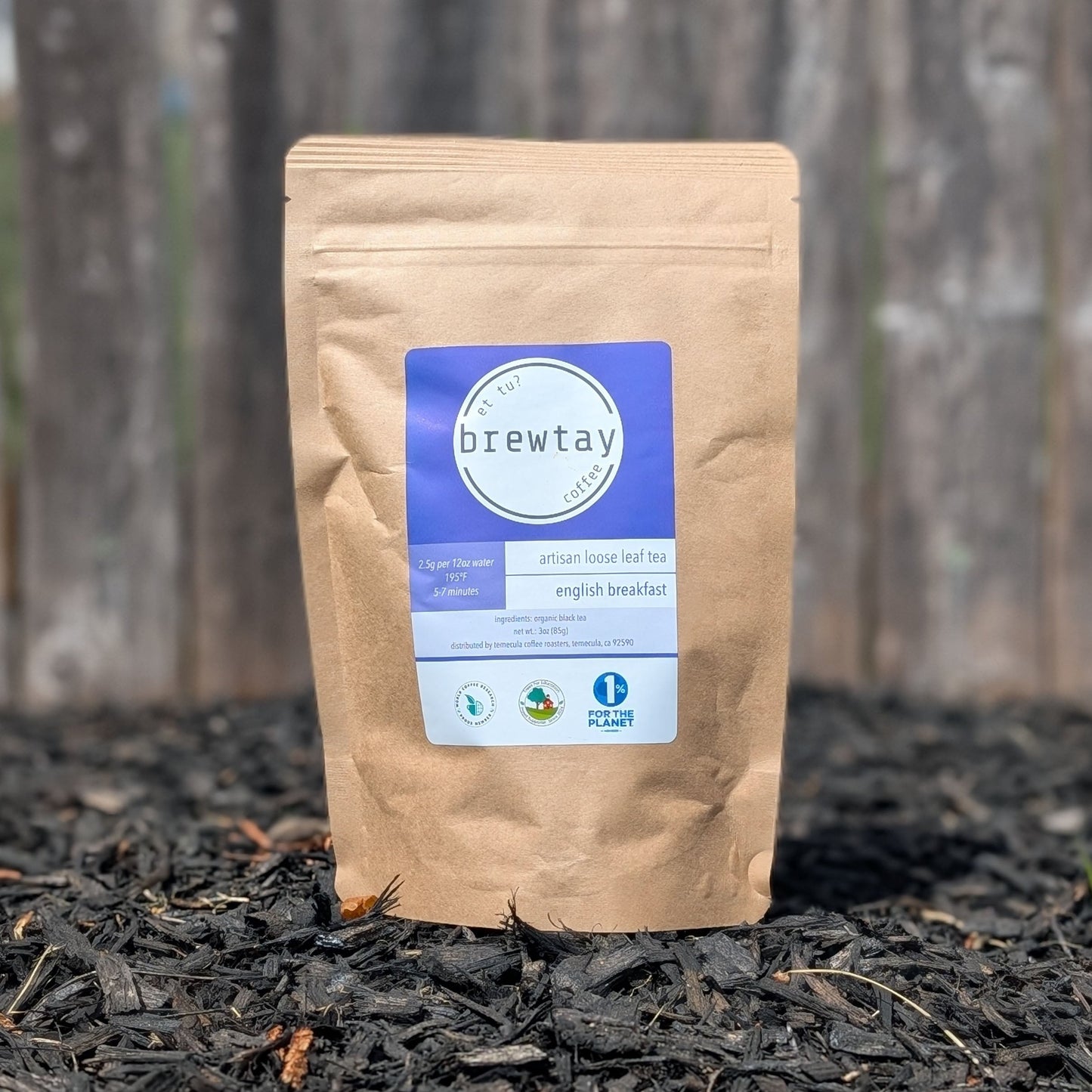 English Breakfast Loose Leaf Tea Brewtay Coffee