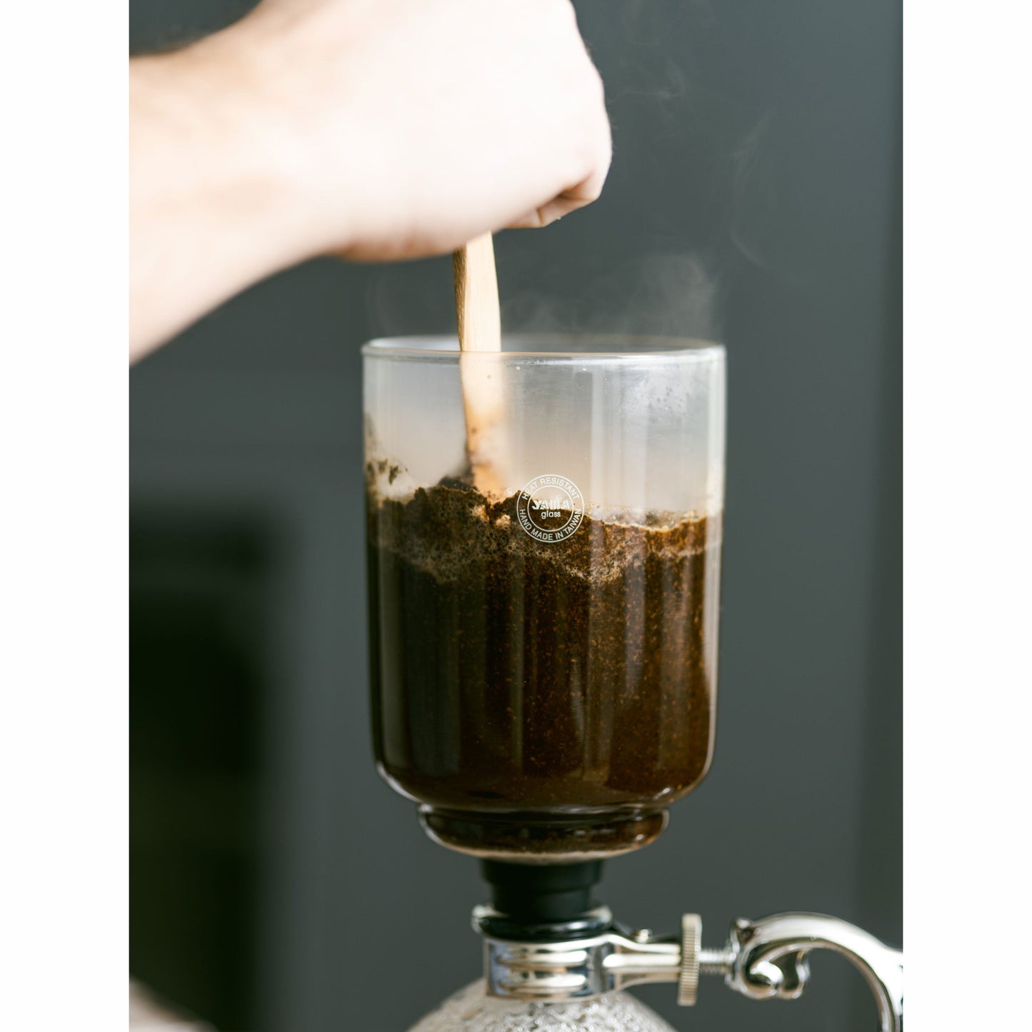 Yama Glass 3 Cup Tabletop Siphon Coffee Maker (Alcohol Burner) Espresso Parts